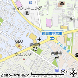 山形県鶴岡市新斎部周辺の地図