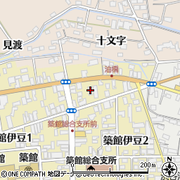 東北労働金庫築館支店周辺の地図