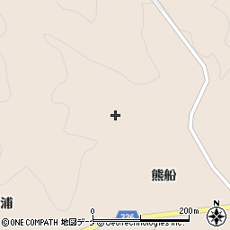 山形県鶴岡市西目戊周辺の地図