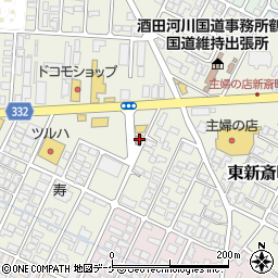 東新斎町公民館周辺の地図