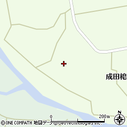 宮城県栗原市築館成田松木周辺の地図