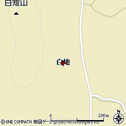 宮城県登米市中田町石森白地周辺の地図