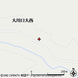 宮城県栗原市一迫大川口大手東62周辺の地図