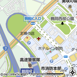 清川屋鶴岡インター店周辺の地図