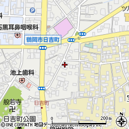 鶴岡大竹電気工事株式会社周辺の地図