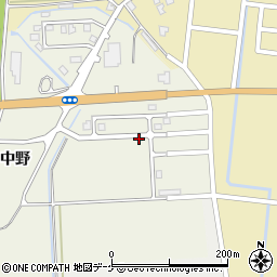 山形県鶴岡市大宝寺（中野）周辺の地図