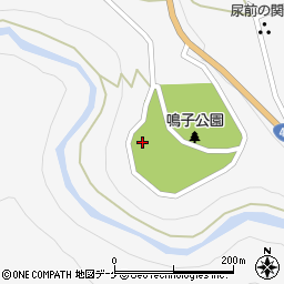 日本こけし館周辺の地図