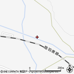 宮城県大崎市鳴子温泉山際22周辺の地図