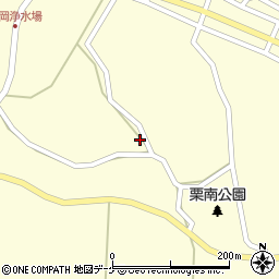 宮城県栗原市若柳上畑岡かけ周辺の地図