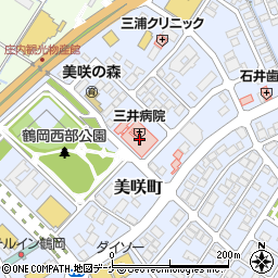産婦人科・小児科三井病院周辺の地図