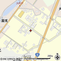 宮城県栗原市志波姫南堀口周辺の地図