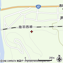 山形県最上郡戸沢村古口2796周辺の地図