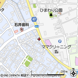すし海道　鶴岡店周辺の地図