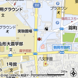 鶴岡年金事務所周辺の地図