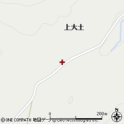 宮城県栗原市一迫上大土31周辺の地図