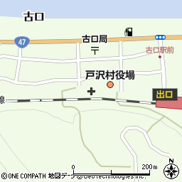 山形県最上郡戸沢村古口2665周辺の地図