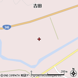 宮城県登米市東和町米谷関口周辺の地図