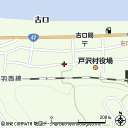 ほし薬局　戸沢店周辺の地図