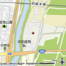 山形県鶴岡市大宝寺周辺の地図