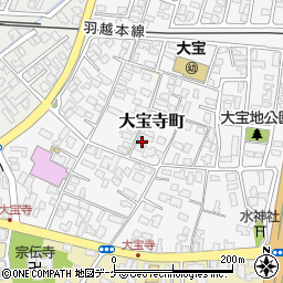 山形県鶴岡市大宝寺町10-3周辺の地図