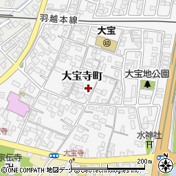山形県鶴岡市大宝寺町10-19周辺の地図
