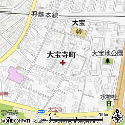 山形県鶴岡市大宝寺町10周辺の地図