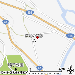 宮城県大崎市鳴子温泉尿前59周辺の地図
