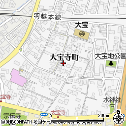 山形県鶴岡市大宝寺町10-5周辺の地図