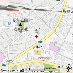 鶴岡フコク生命ビル周辺の地図