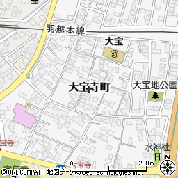山形県鶴岡市大宝寺町10-6周辺の地図