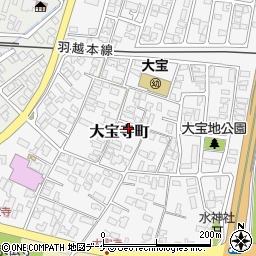 山形県鶴岡市大宝寺町10-12周辺の地図