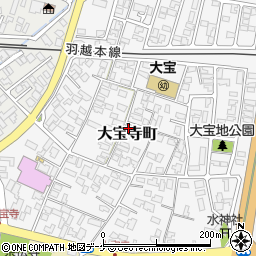 山形県鶴岡市大宝寺町10-10周辺の地図