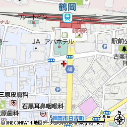 いろはにほへと 鶴岡駅前店周辺の地図