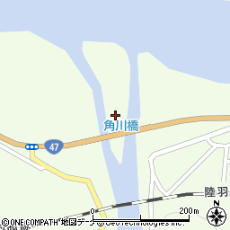 角川橋周辺の地図