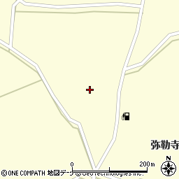 宮城県登米市中田町上沼（弥勒寺宿）周辺の地図