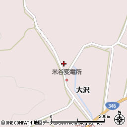 宮城県登米市東和町米谷長円田1周辺の地図