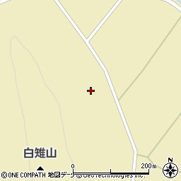 宮城県登米市中田町石森白地33周辺の地図