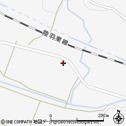 宮城県大崎市鳴子温泉蓬田50周辺の地図