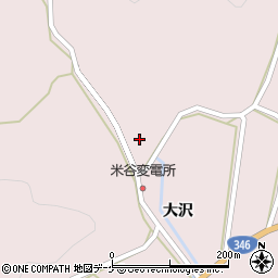 宮城県登米市東和町米谷長円田2周辺の地図