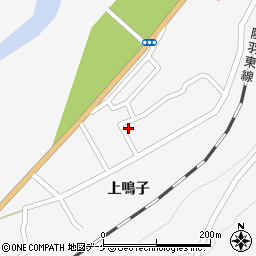 宮城県大崎市鳴子温泉上鳴子周辺の地図
