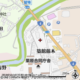 平禄寿司宮城栗原築館店周辺の地図