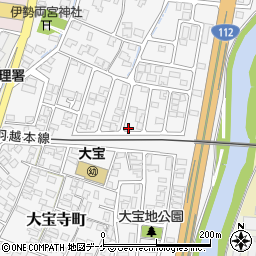 山形県鶴岡市道形町29-24周辺の地図