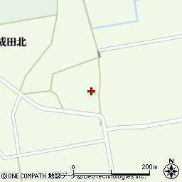 宮城県栗原市築館成田北108周辺の地図