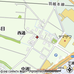 山形県鶴岡市布目21周辺の地図