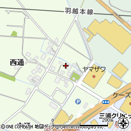 山形県鶴岡市布目131周辺の地図