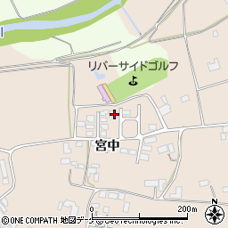 宮城県栗原市志波姫堀口宮中64-11周辺の地図