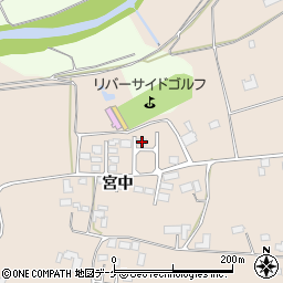 宮城県栗原市志波姫堀口宮中64-47周辺の地図