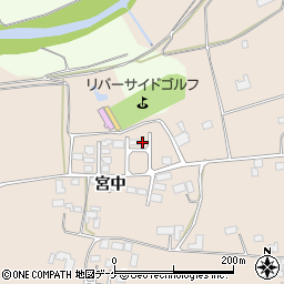 宮城県栗原市志波姫堀口宮中64-48周辺の地図