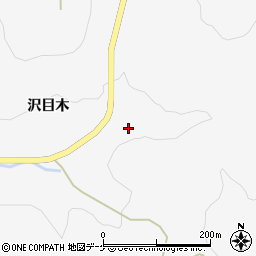 宮城県大崎市鳴子温泉沢目木16周辺の地図