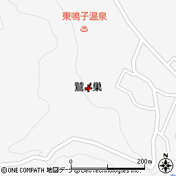 宮城県大崎市鳴子温泉鷲ノ巣周辺の地図
